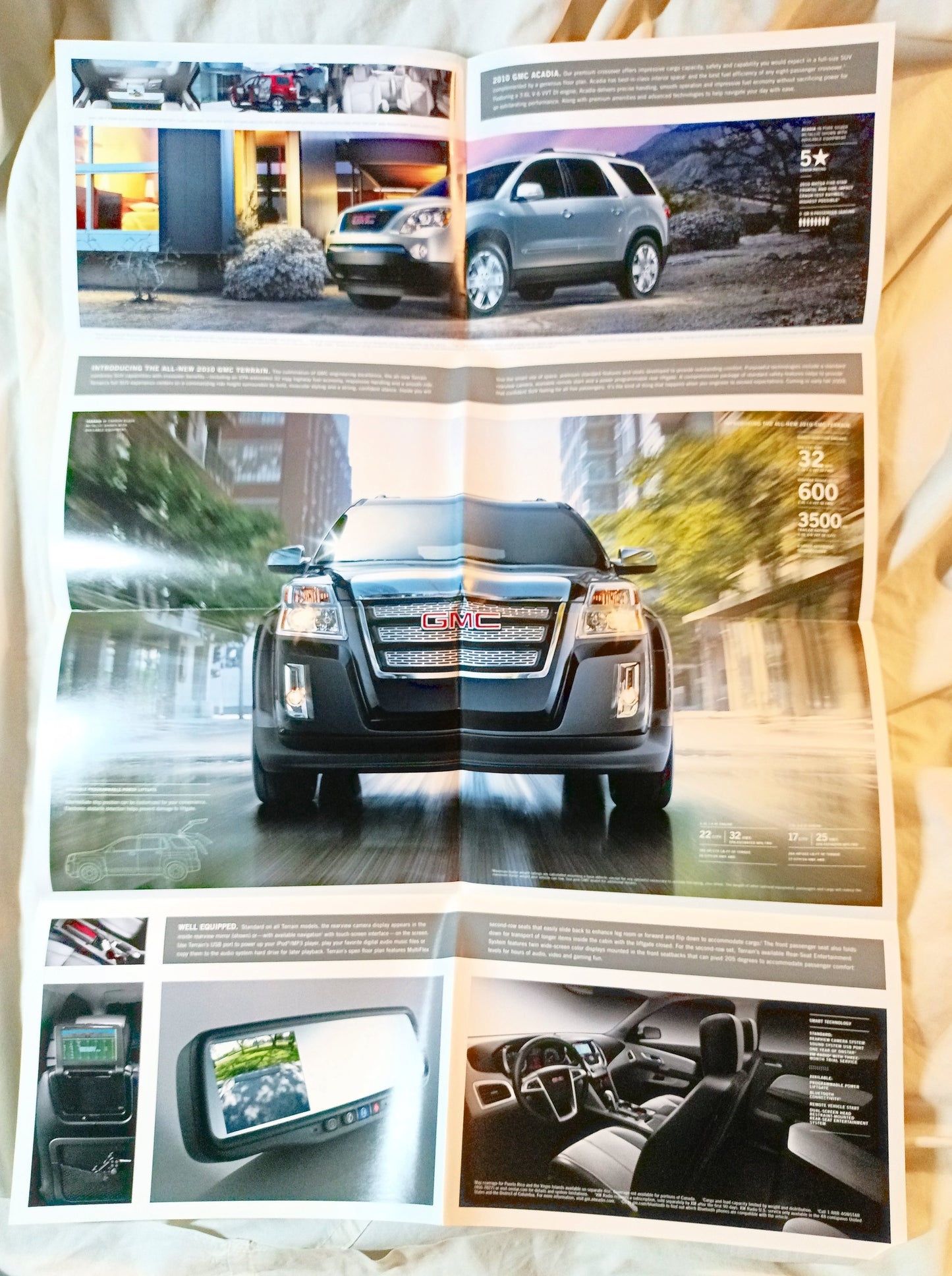 GMC 2010 Dealer Sales Brochure Sierra Yukon Terrain Acadia SUV Pickup - Tuliptuff