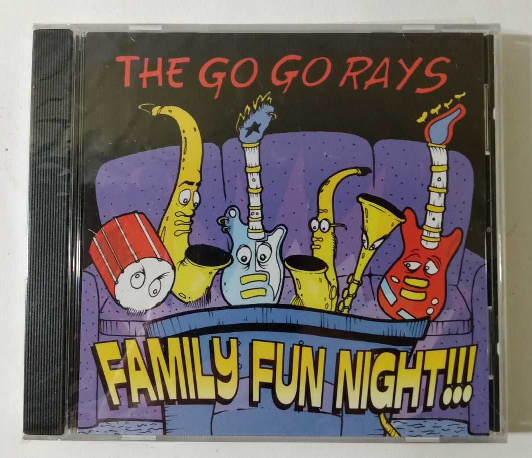 The Go Go Rays Family Fun Night Erie PA Album CD Moon Ska 1996 - TulipStuff