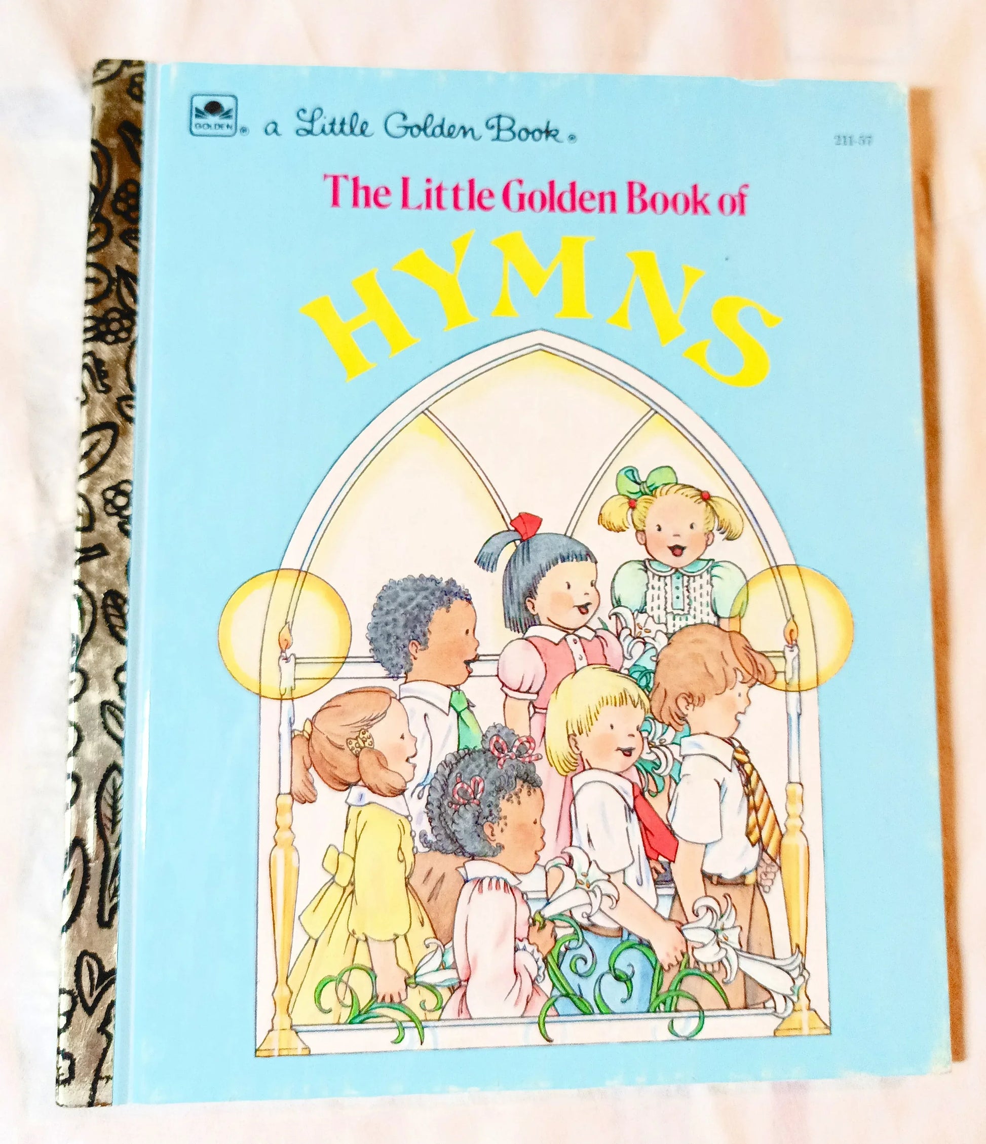 The Little Golden Book Of Hymns Frances Score Mitchell 1985 - TulipStuff