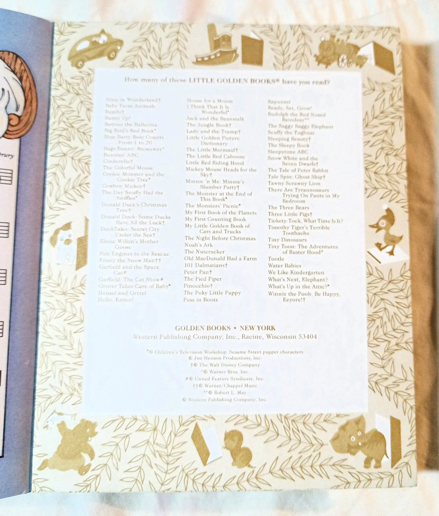 The Little Golden Book Of Hymns Frances Score Mitchell 1985 - TulipStuff