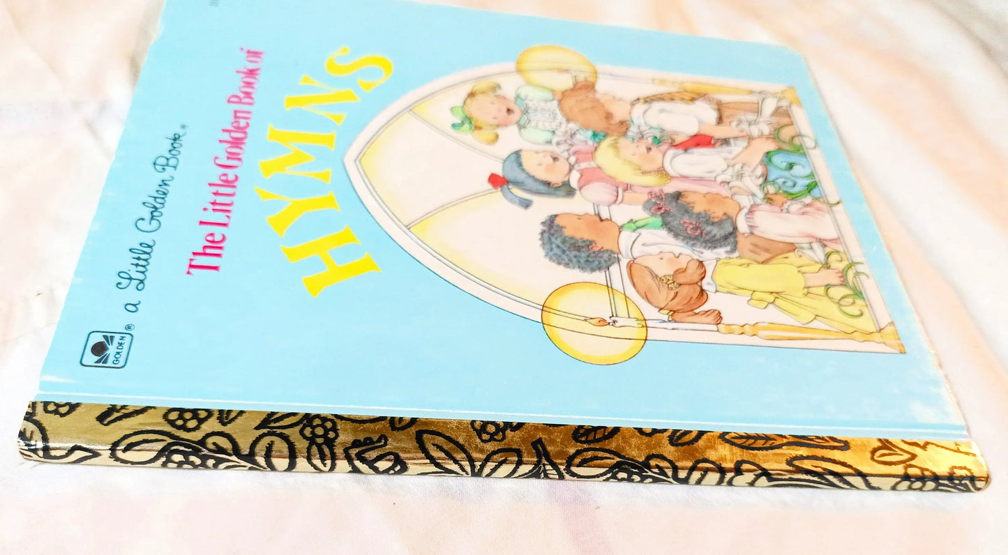 The Little Golden Book Of Hymns Frances Score Mitchell 1985 - TulipStuff