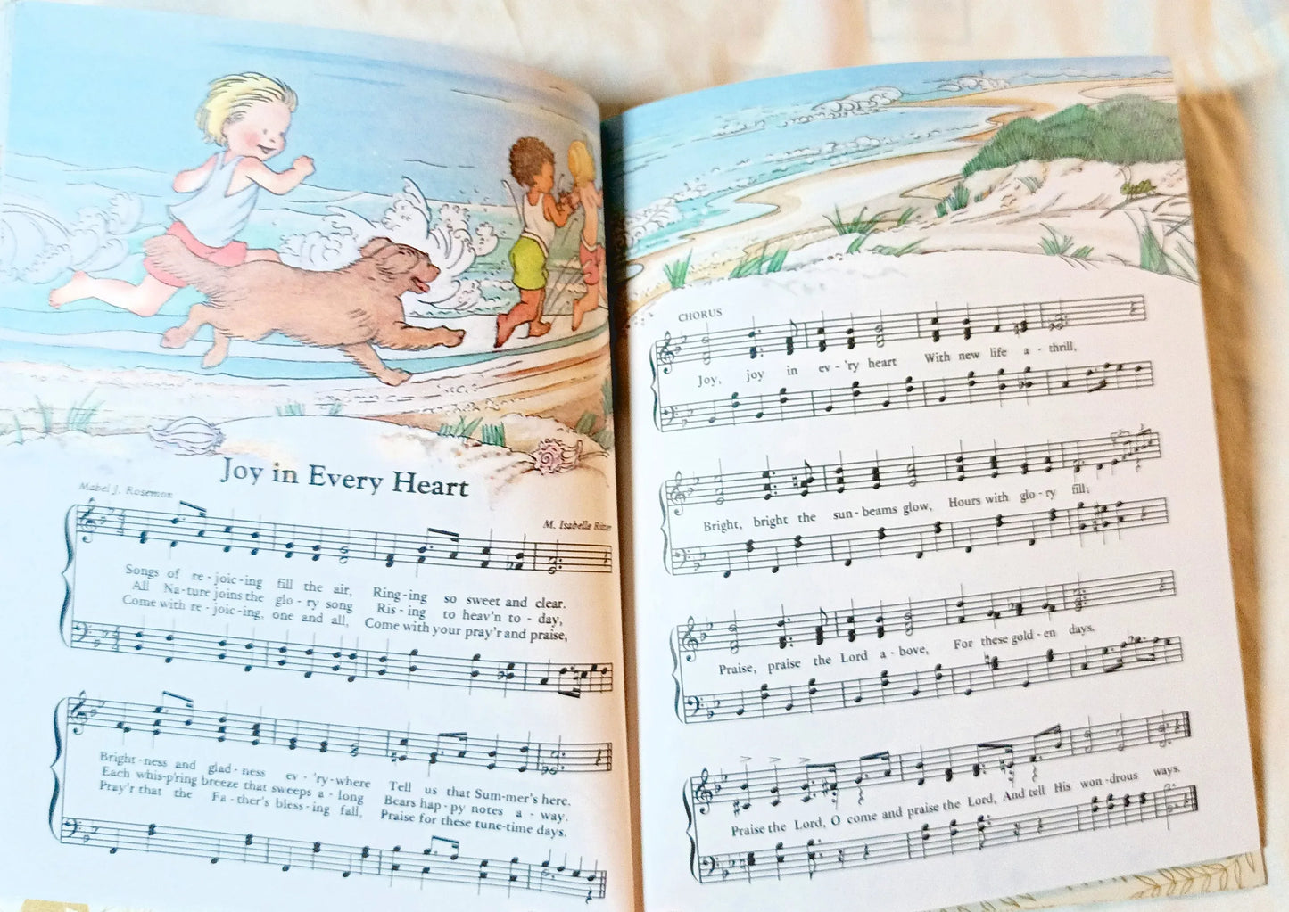 The Little Golden Book Of Hymns Frances Score Mitchell 1985 - TulipStuff