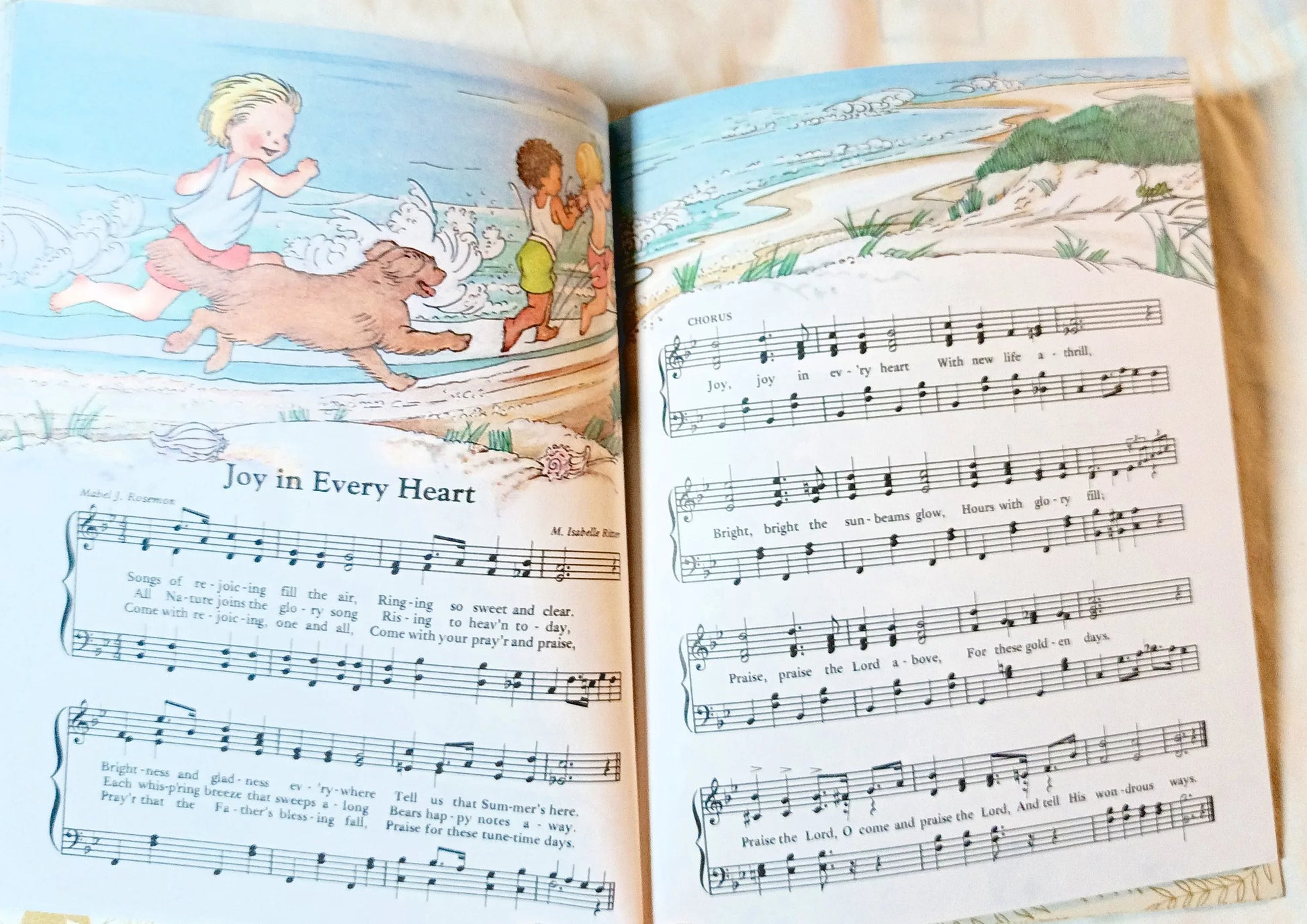 The Little Golden Book Of Hymns Frances Score Mitchell 1985 - TulipStuff