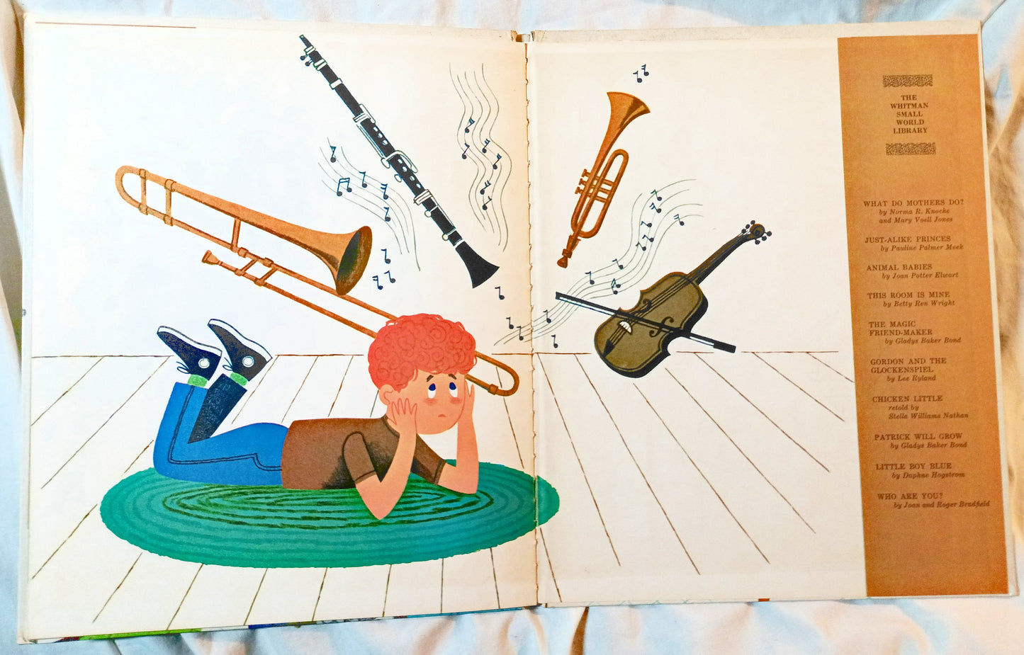 Gordon And The Glockenspiel Lee Ryland Whitman Hardcover 1966 - TulipStuff