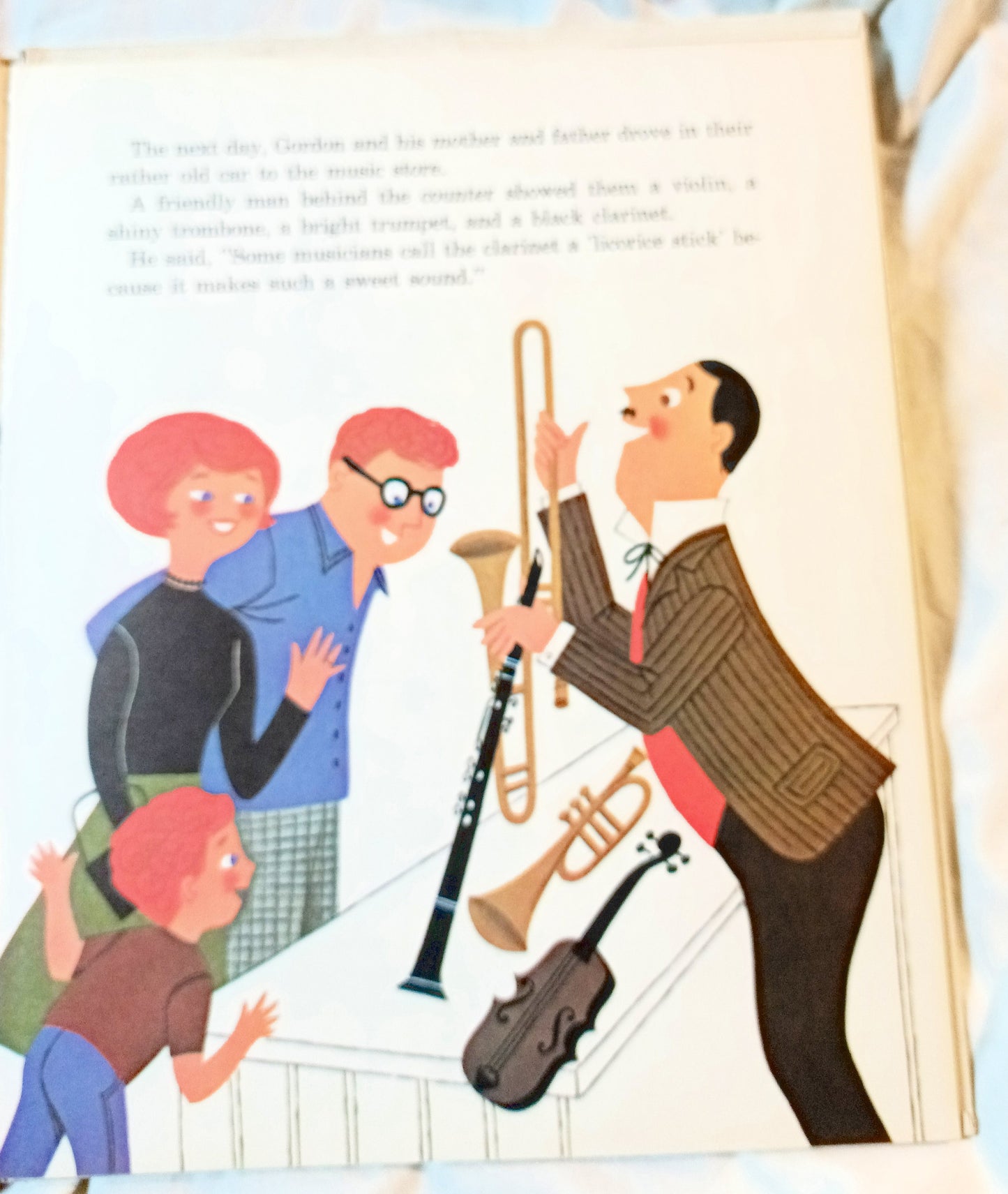 Gordon And The Glockenspiel Lee Ryland Whitman Hardcover 1966 - TulipStuff