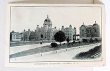 Load image into Gallery viewer, Government Buildings Victoria British Columbia Canada Postcard 1910&#39;s - TulipStuff
