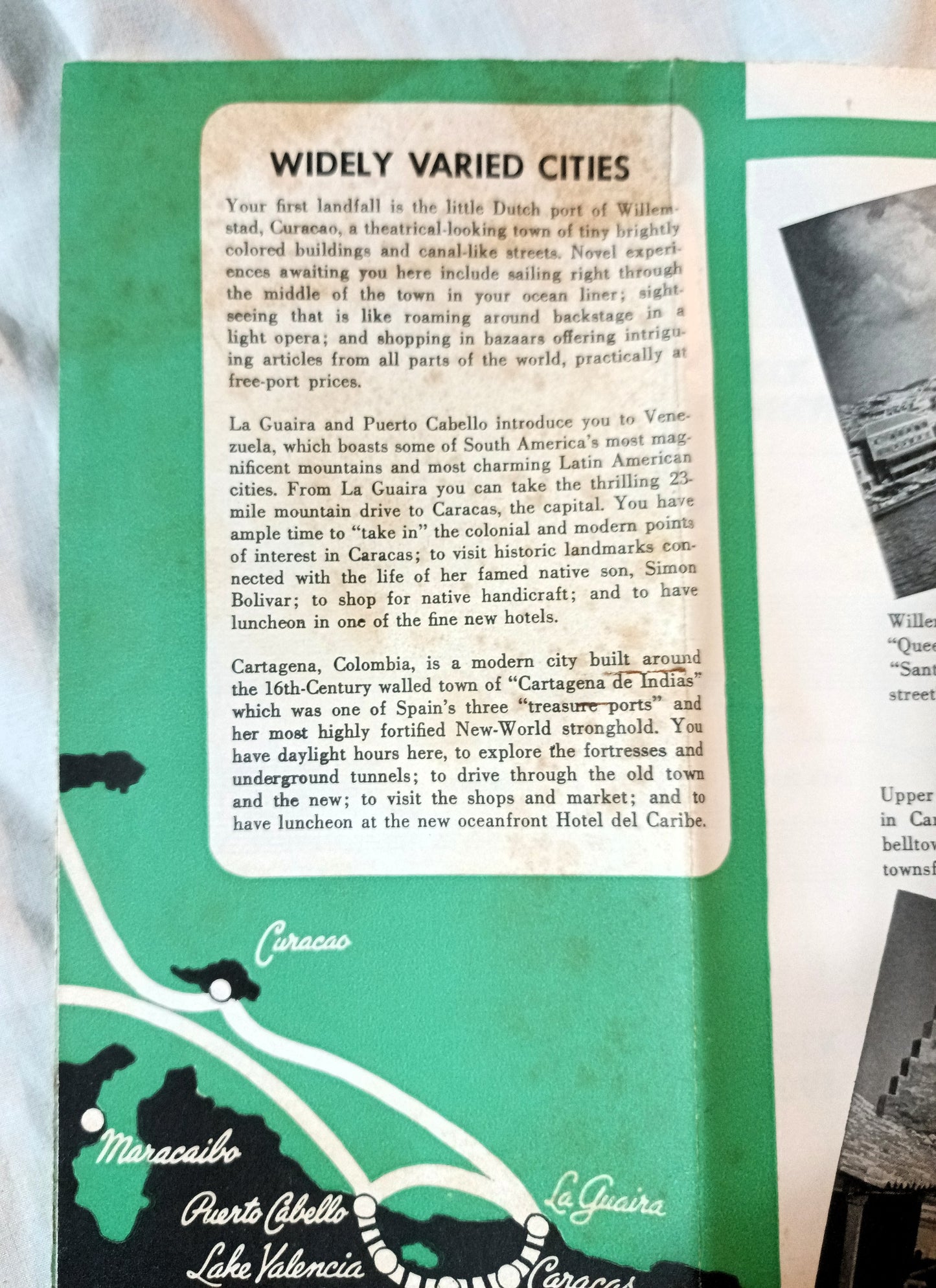 Grace Line Santa Rosa Santa Paula Caribbean Cruises Deck Plans 1952 - TulipStuff