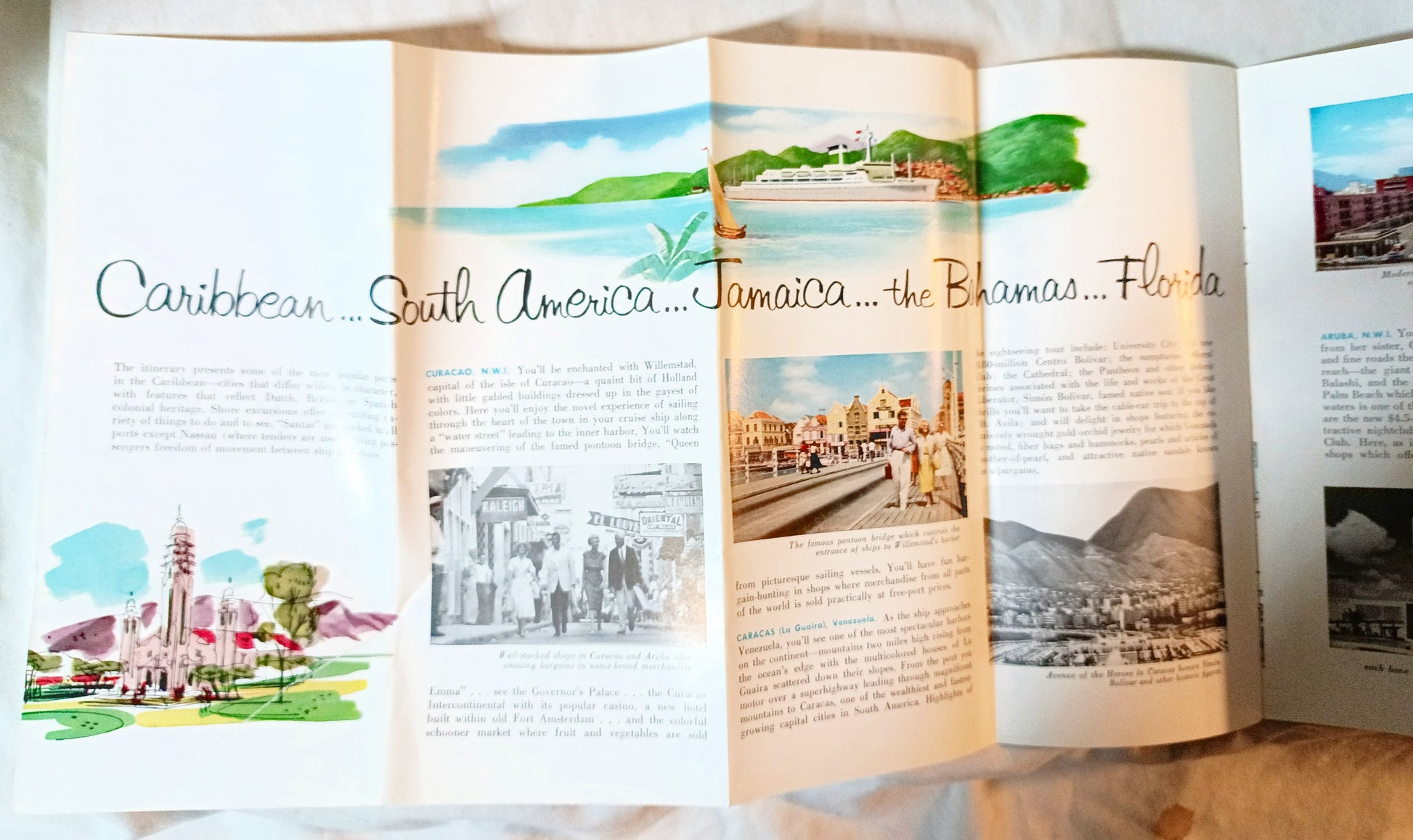Grace Line Santa Rosa Santa Paula Caribbean Cruises Deck Plans 1960 - TulipStuff