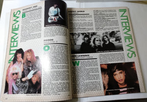 Graffiti November 1986 Canadian Music Magazine Cyndi Lauper REM B52s - TulipStuff