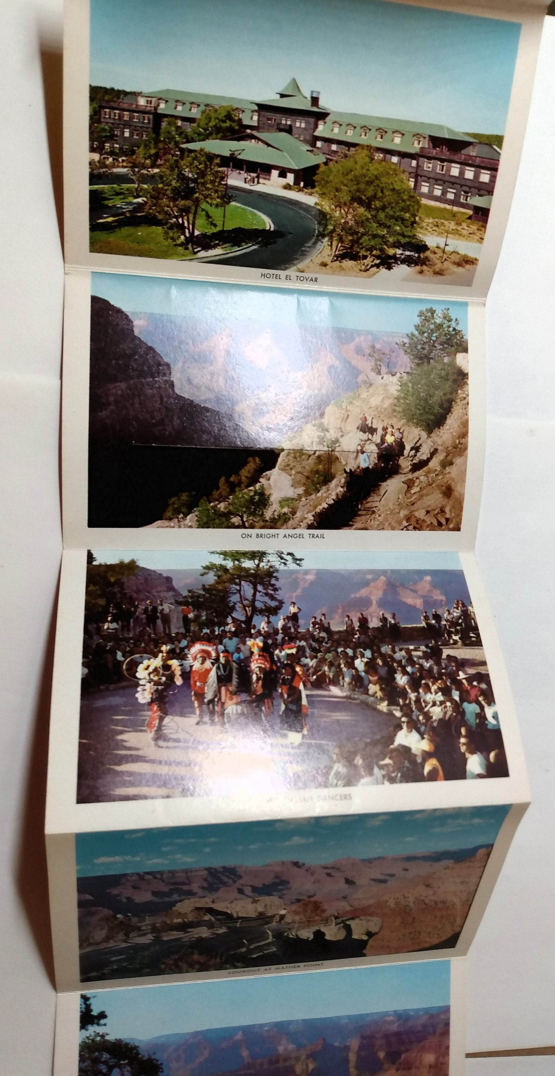 Grand Canyon National Park 1950's Souvenir Postcard Booklet Arizona - TulipStuff