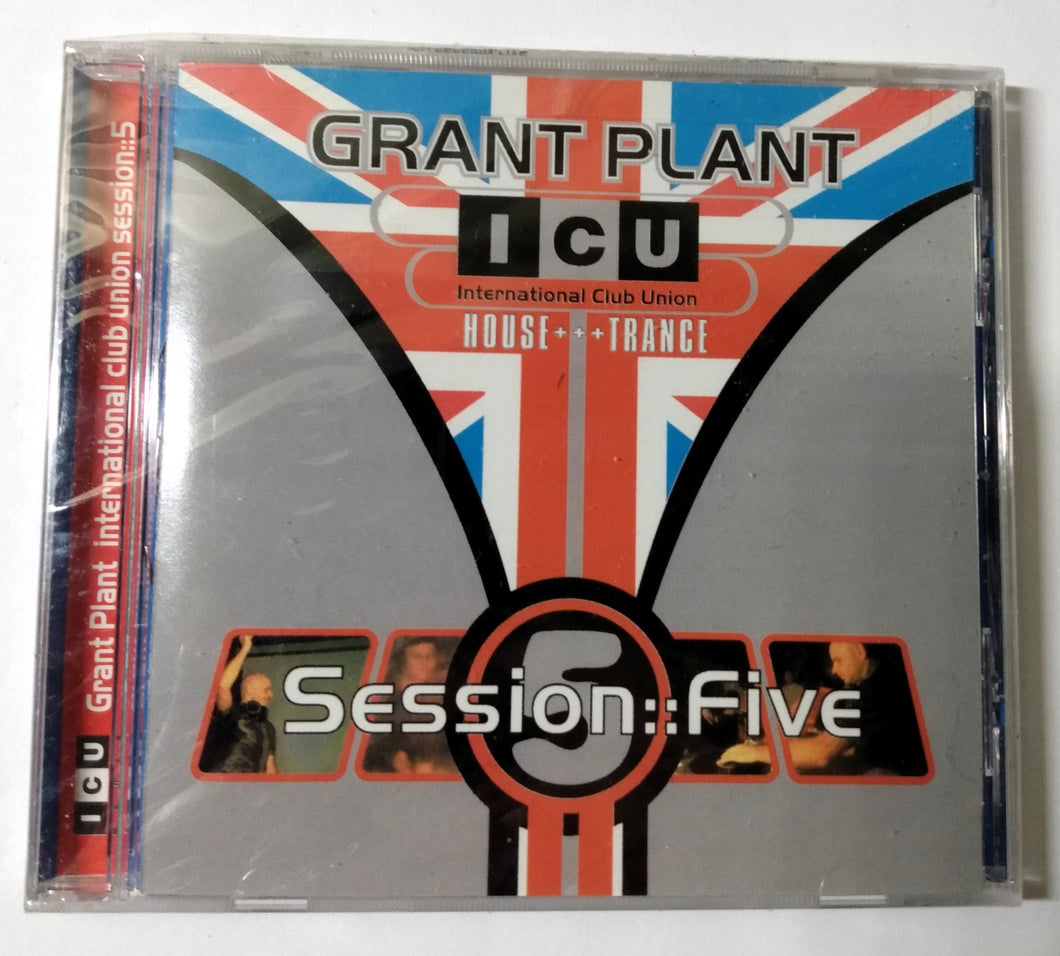 Grant Plant International Club Union Session:Five Trance Album CD 2000 - TulipStuff