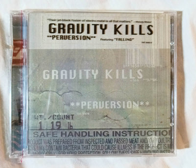 Gravity Kills Perversion Industrial Rock Album CD TVT 1998 - TulipStuff