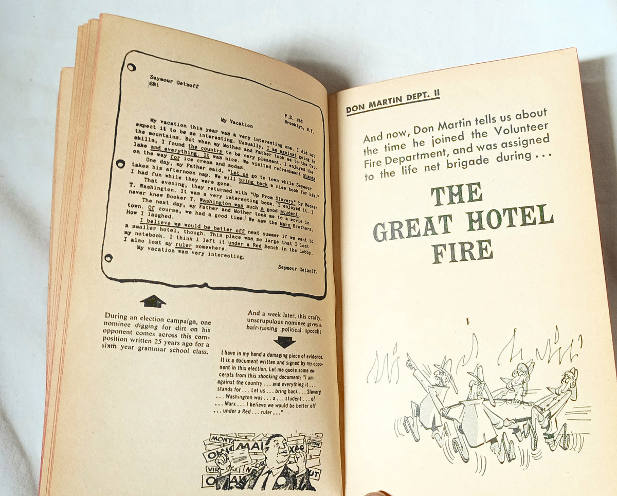 Greasy Mad Stuff William M Gaines Signet D2343 Paperback 1963 - Tuliptuff