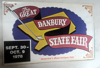 Great Danbury State Fair 109th Annual Sept 30th-Oct 9th 1978 Connecticut - TulipStuff