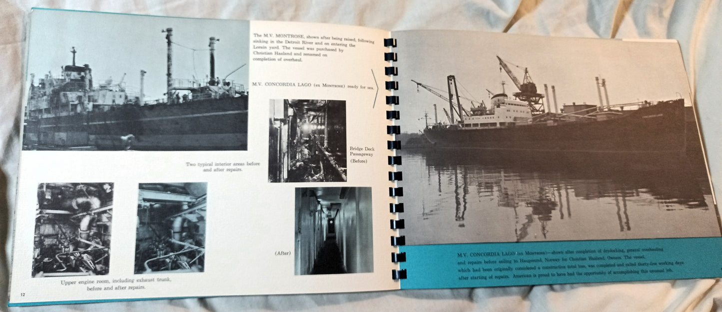 Great Lakes To The Sea American Shipbuilding George Steinbrenner 1971 - TulipStuff