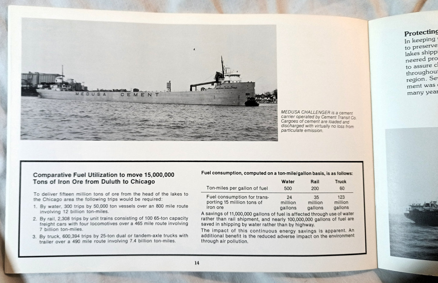 Great Lakes Shipping Lakes Carriers Association Booklet 1981 Freighters  TulipStuff