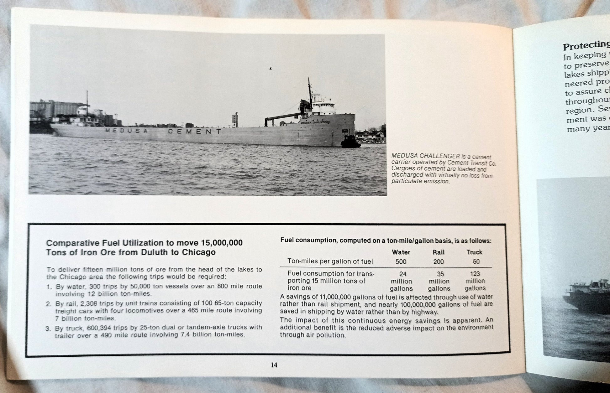 Great Lakes Shipping Lakes Carriers Association Booklet 1981 Freighters  TulipStuff