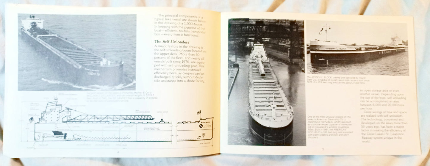 Great Lakes Shipping Lakes Carriers Association Booklet 1981 Freighters  TulipStuff