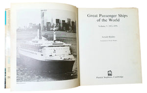 Great Passenger Ships Of The World Volume 5 1951-1976 Arnold Kludas - TulipStuff