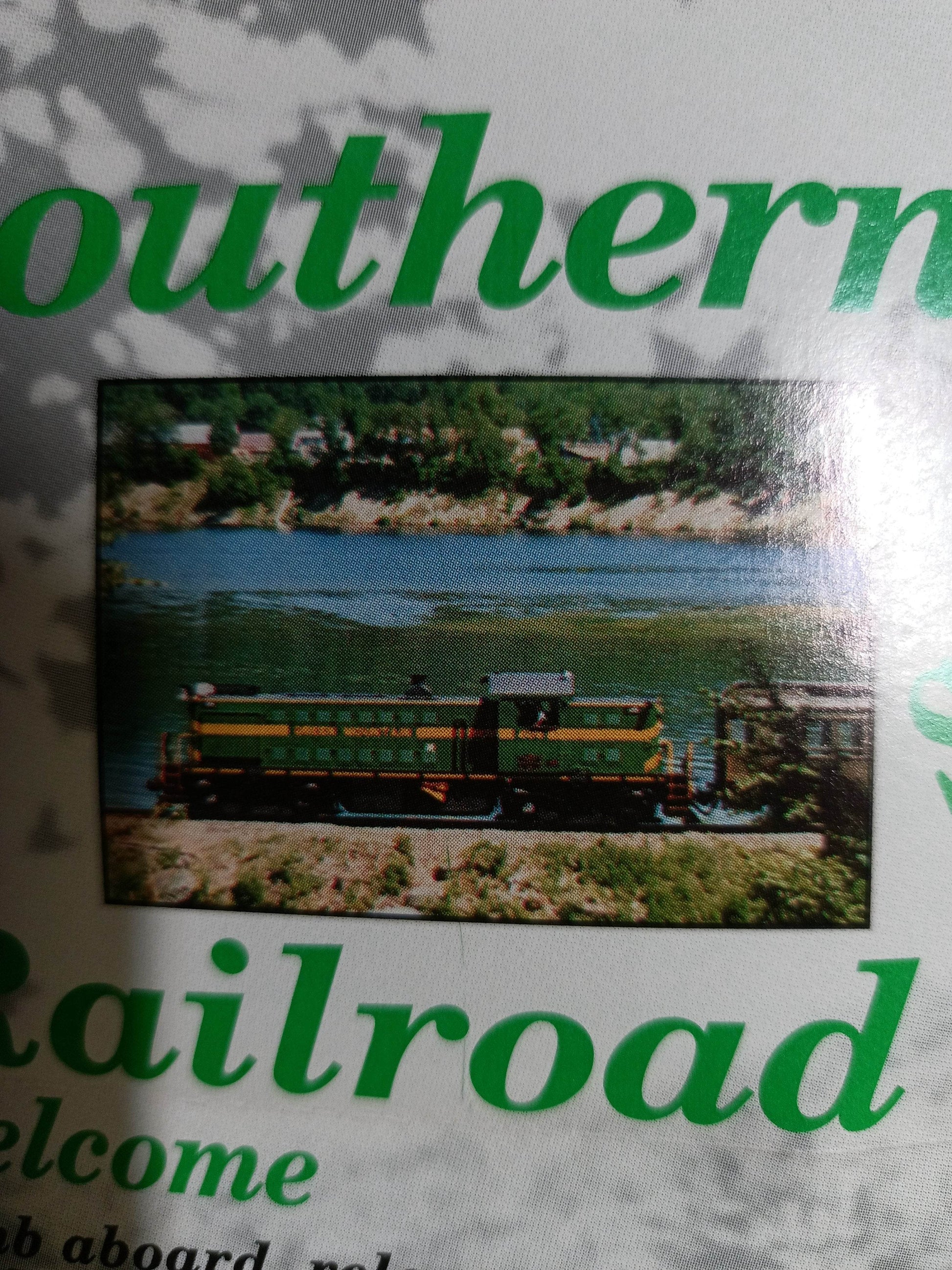 Green Mountain Flyer 1996 Railroad Schedule Bellows Falls Vermont - TulipStuff