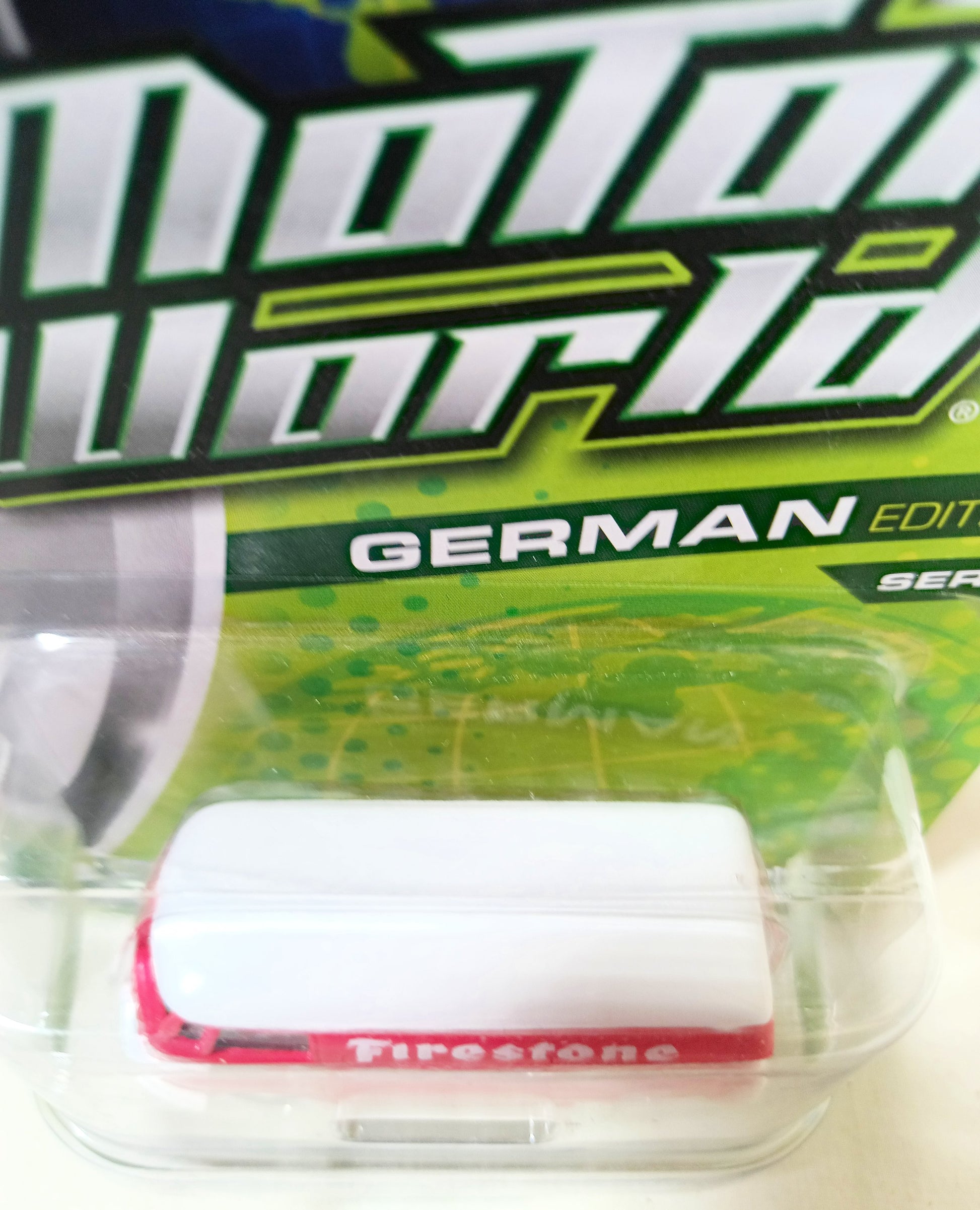 Greenlight Motor World German Edition VW Panel Van Custom Firestone - TulipStuff