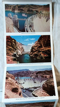 Load image into Gallery viewer, Greetings From Hoover Dam Nevada Arizona Postcard Folder Early 1960&#39;s - TulipStuff
