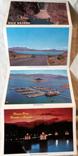 Load image into Gallery viewer, Greetings From Hoover Dam Nevada Arizona Postcard Folder Early 1960&#39;s - TulipStuff
