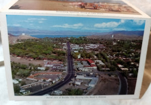 Greetings From Hoover Dam Nevada Arizona Postcard Folder Early 1960's - TulipStuff