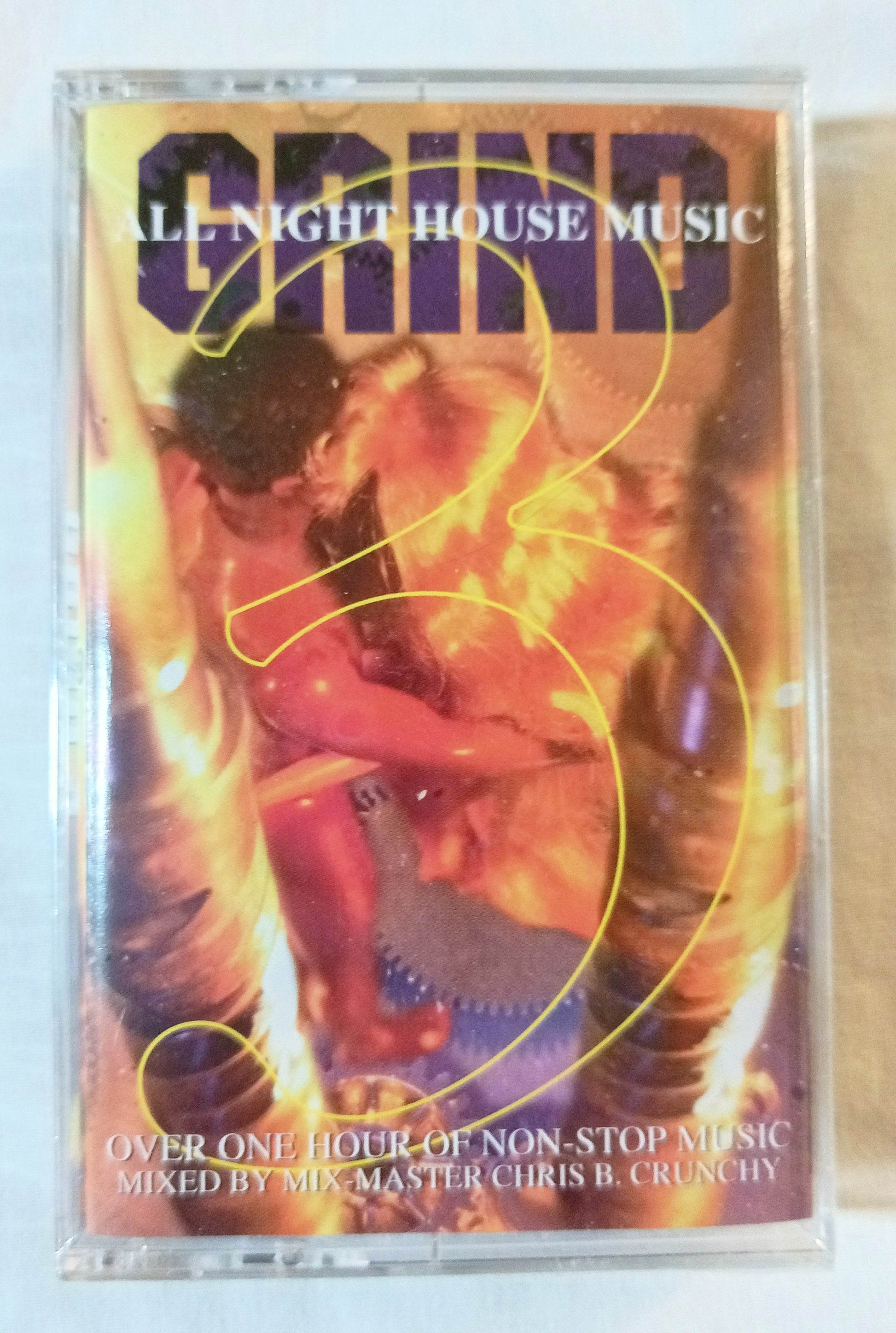 Grind 3 All Night House Music AUDIO CASSETTE Continuum 1995 - TulipStuff