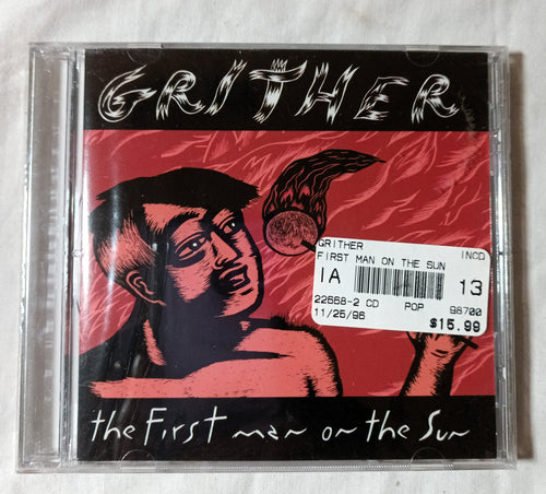 Grither First Man On The Sun Alternative Rock Album CD CherryDisc 1996 - TulipStuff