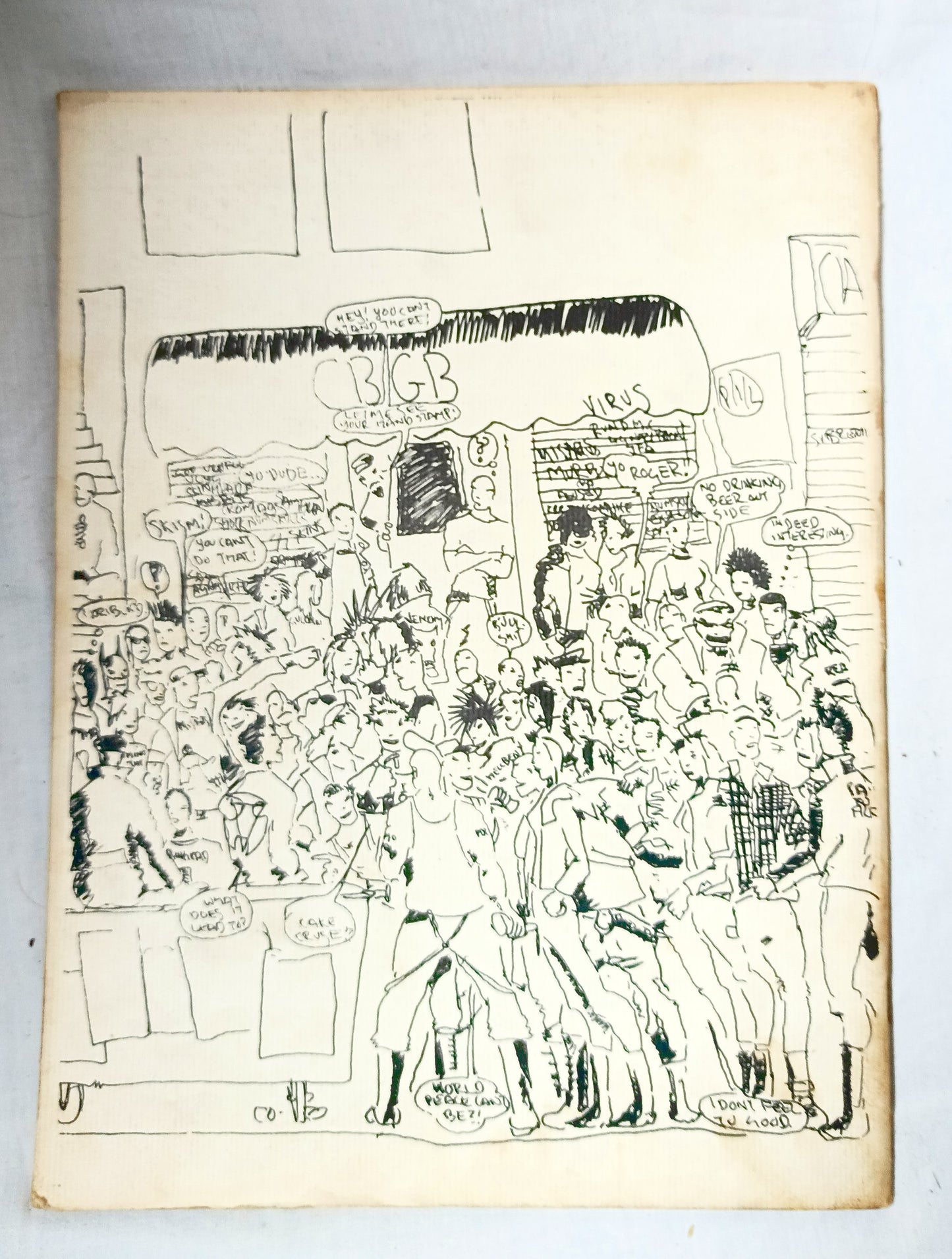 Guillotine #9 Summer 1985 NYHC Punk Fanzine Murphy's Law DOA GI Freeze - TulipStuff