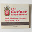 The Guv'nor Steak House Madison Ave Manhattan Matchbook 1980's - TulipStuff