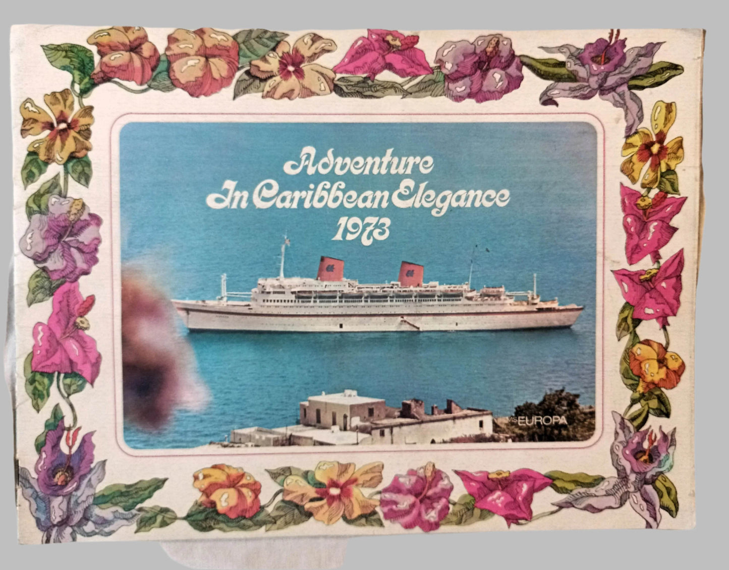 Hapag-Lloyd MS Europa Caribbean Cruises Brochure 1973 - TulipStuff