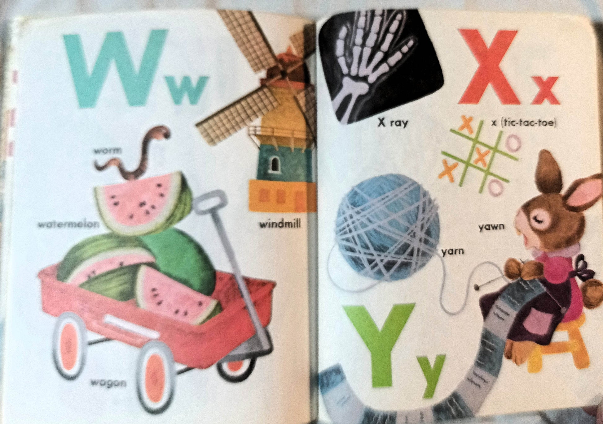 The Happy Golden ABC A Little Golden Book #344 1973 Printing - TulipStuff