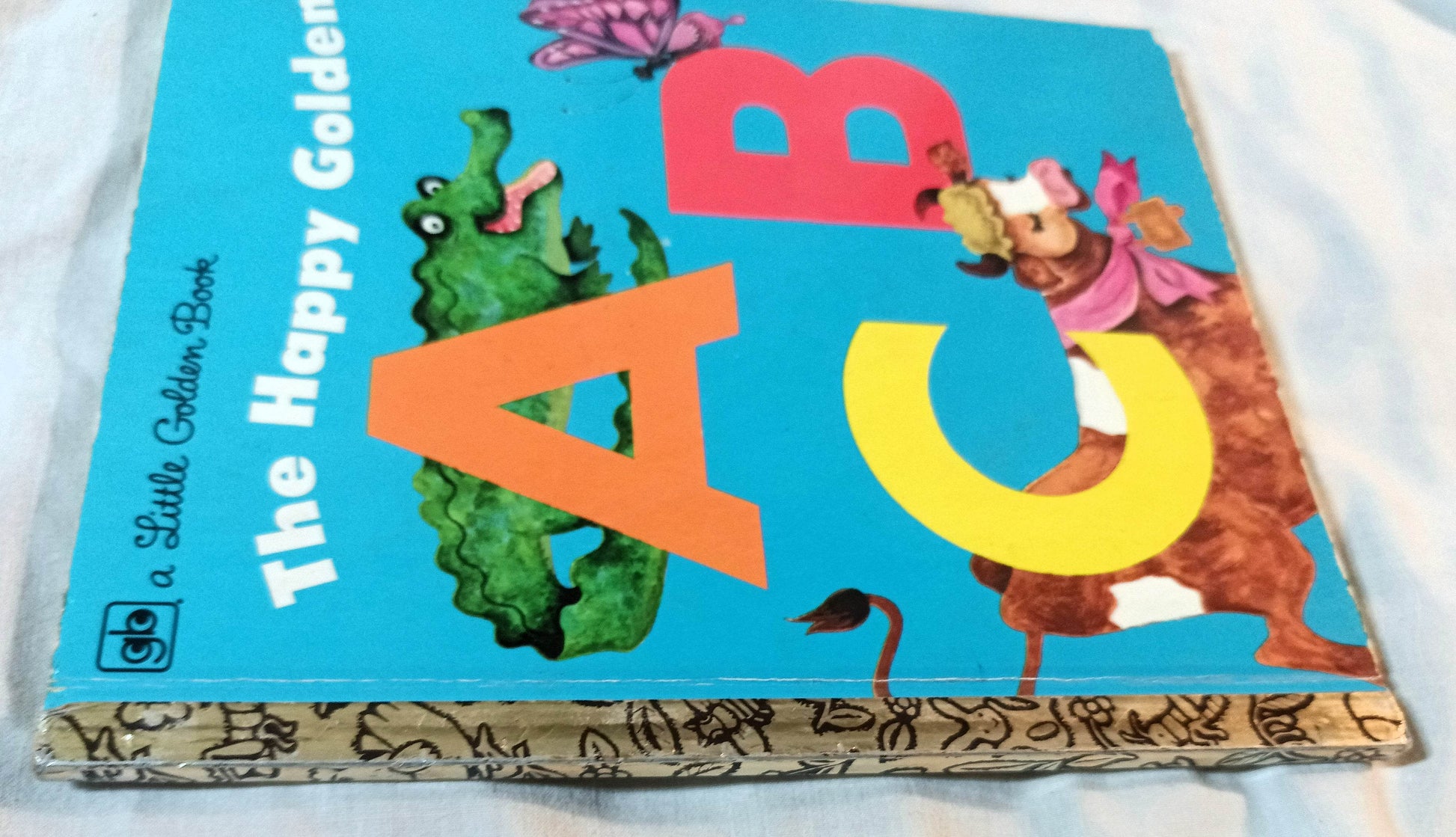 The Happy Golden ABC A Little Golden Book #344 1973 Printing - TulipStuff