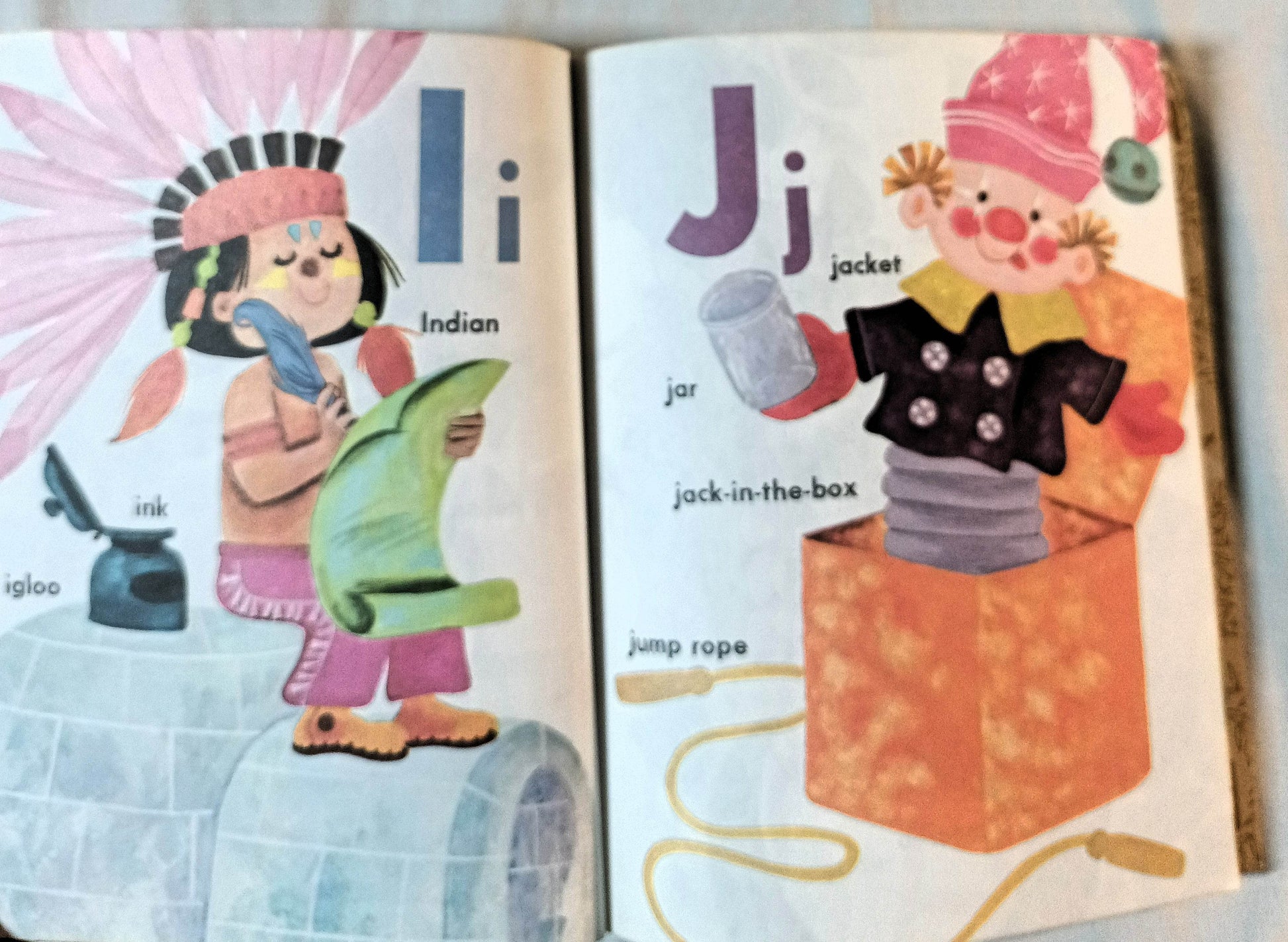 The Happy Golden ABC A Little Golden Book #344 1973 Printing - TulipStuff