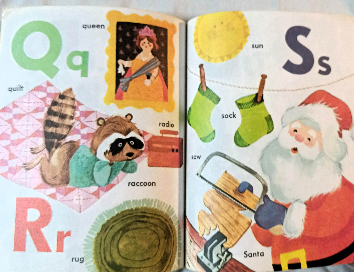 The Happy Golden ABC A Little Golden Book #344 1973 Printing - TulipStuff