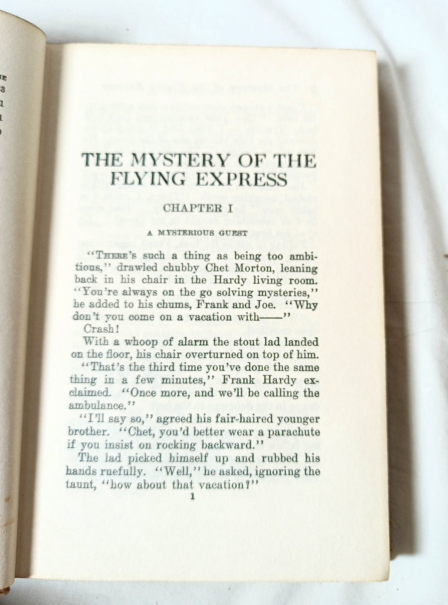 The Hardy Boys The Mystery Of The Flying Express Franklin W Dixon 1941 - TulipStuff