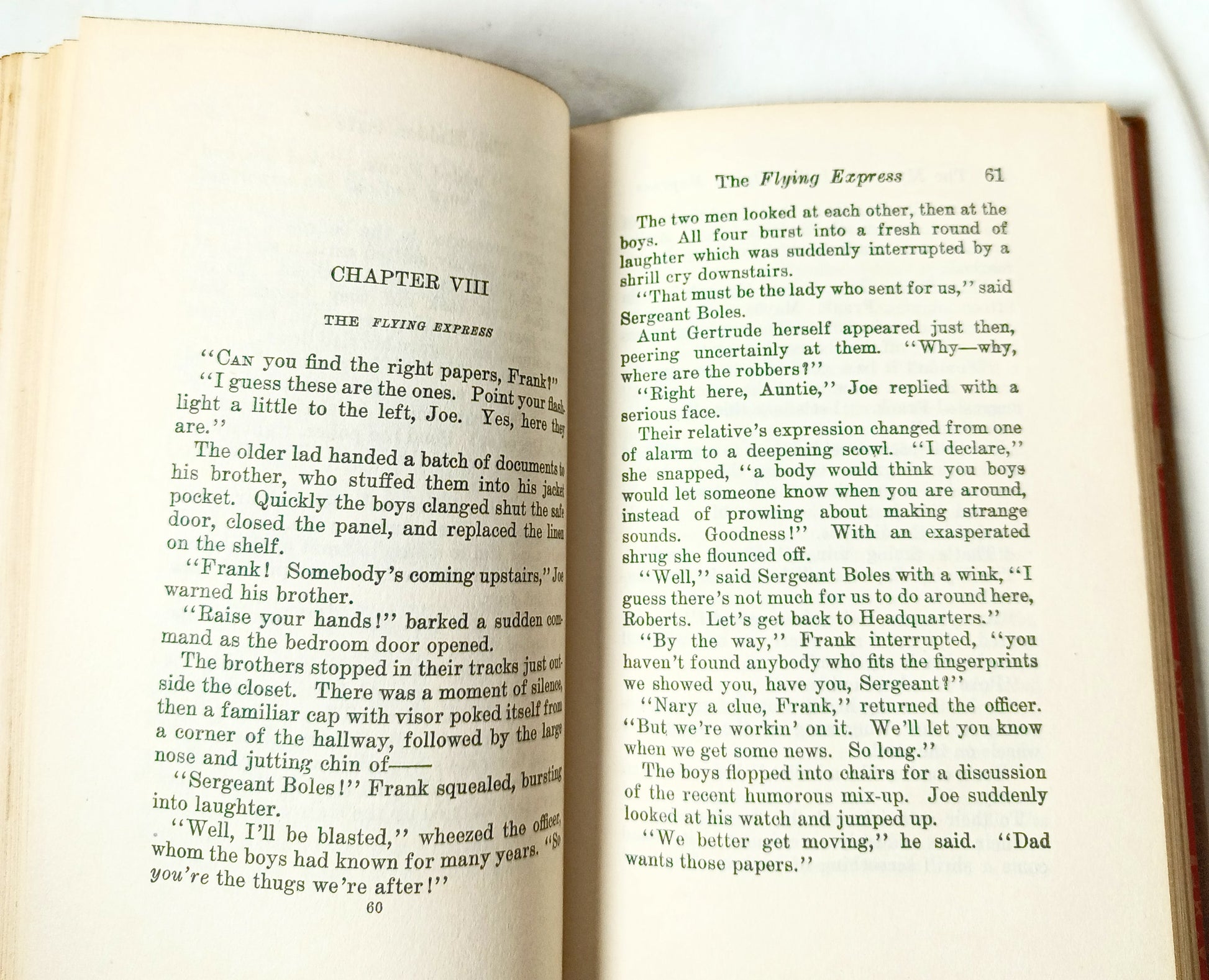 The Hardy Boys The Mystery Of The Flying Express Franklin W Dixon 1941 - TulipStuff