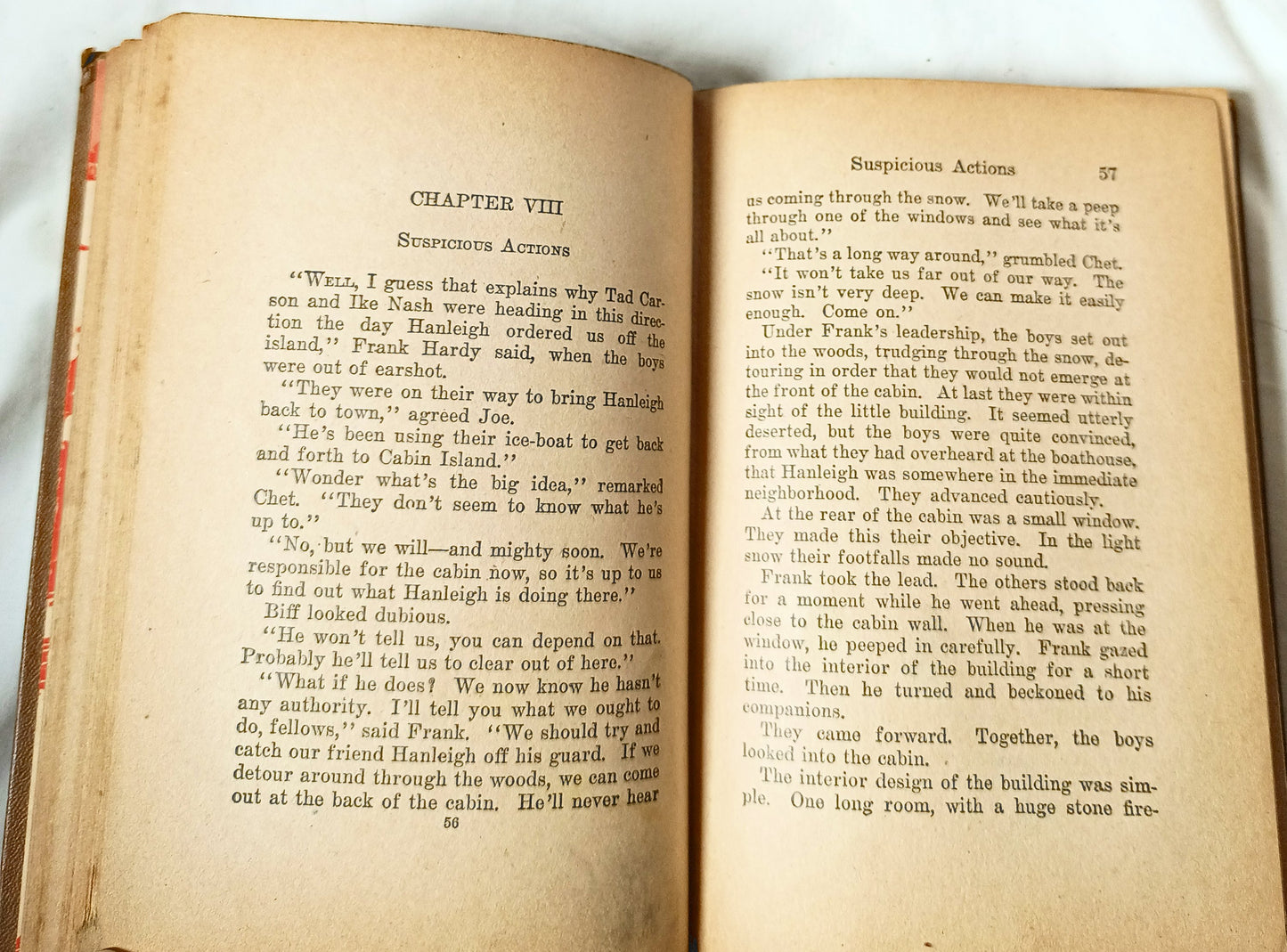 The Hardy Boys The Mystery Of Cabin Island Franklin W Dixon 1945 - TulipStuff