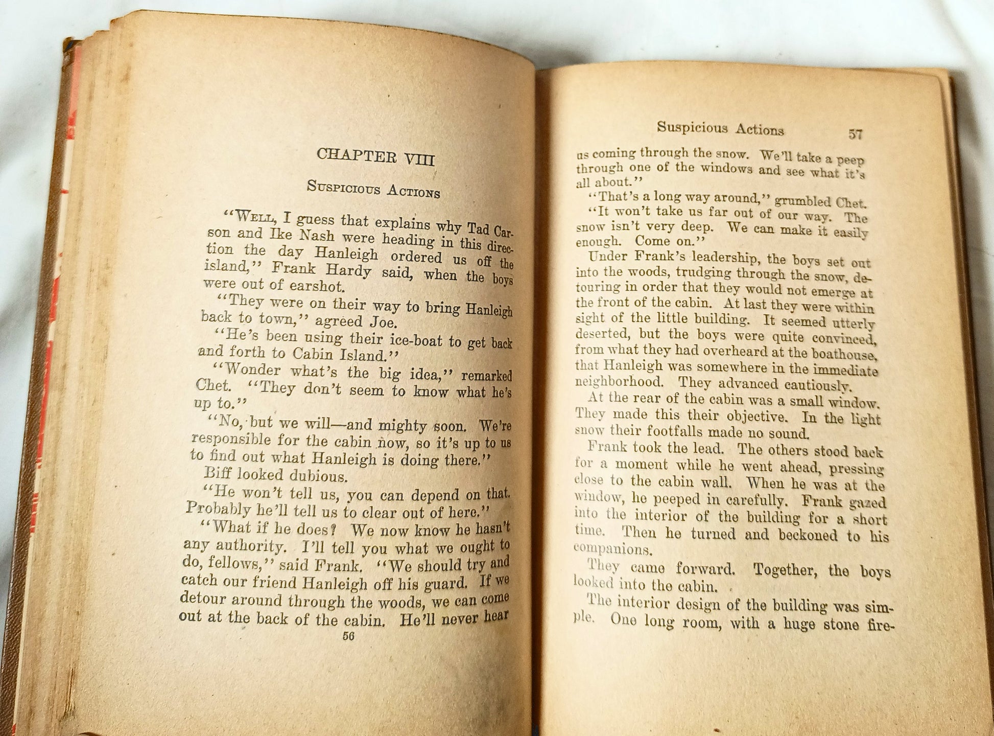 The Hardy Boys The Mystery Of Cabin Island Franklin W Dixon 1945 - TulipStuff