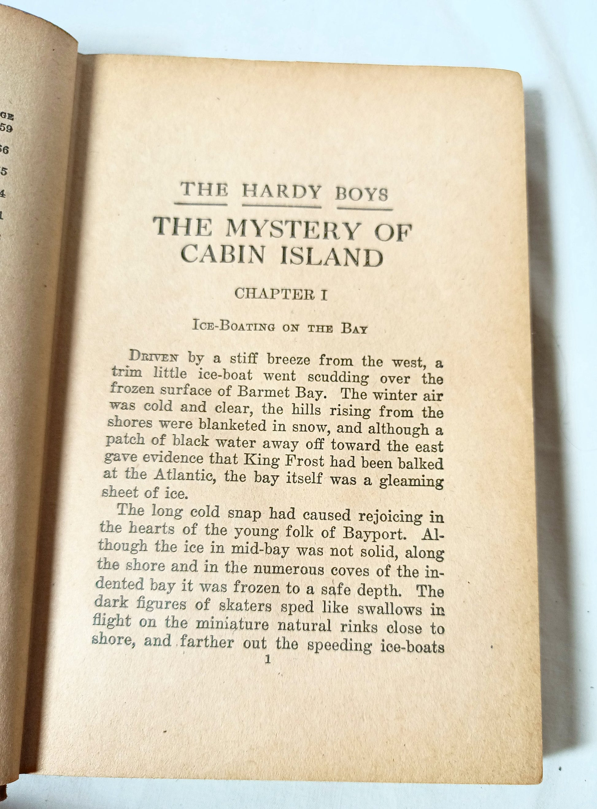 The Hardy Boys The Mystery Of Cabin Island Franklin W Dixon 1945 - TulipStuff