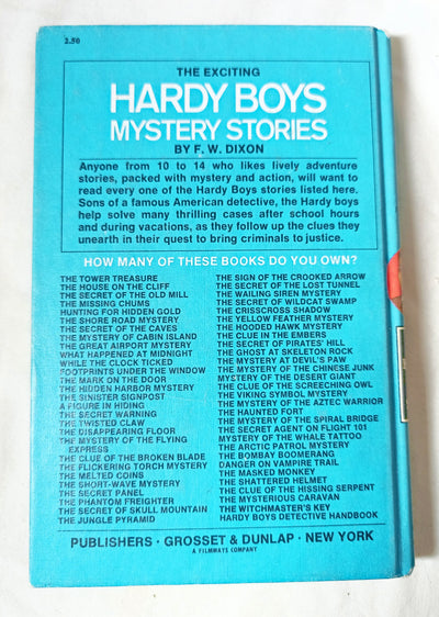 The Hardy Boys #9 The Great Airport Mystery Franklin W Dixon 1976 - TulipStuff