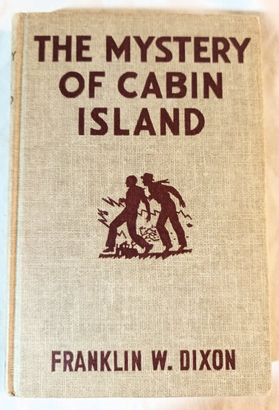 The Hardy Boys The Mystery Of Cabin Island Franklin W Dixon 1957 - TulipStuff