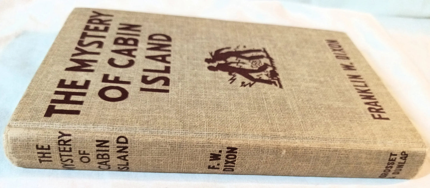 The Hardy Boys The Mystery Of Cabin Island Franklin W Dixon 1957 - TulipStuff