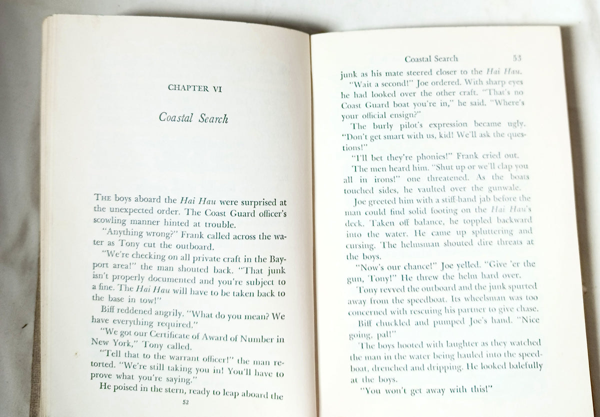 The Hardy Boys The Mystery Of The Chinese Junk Franklin W Dixon 1960 - TulipStuff