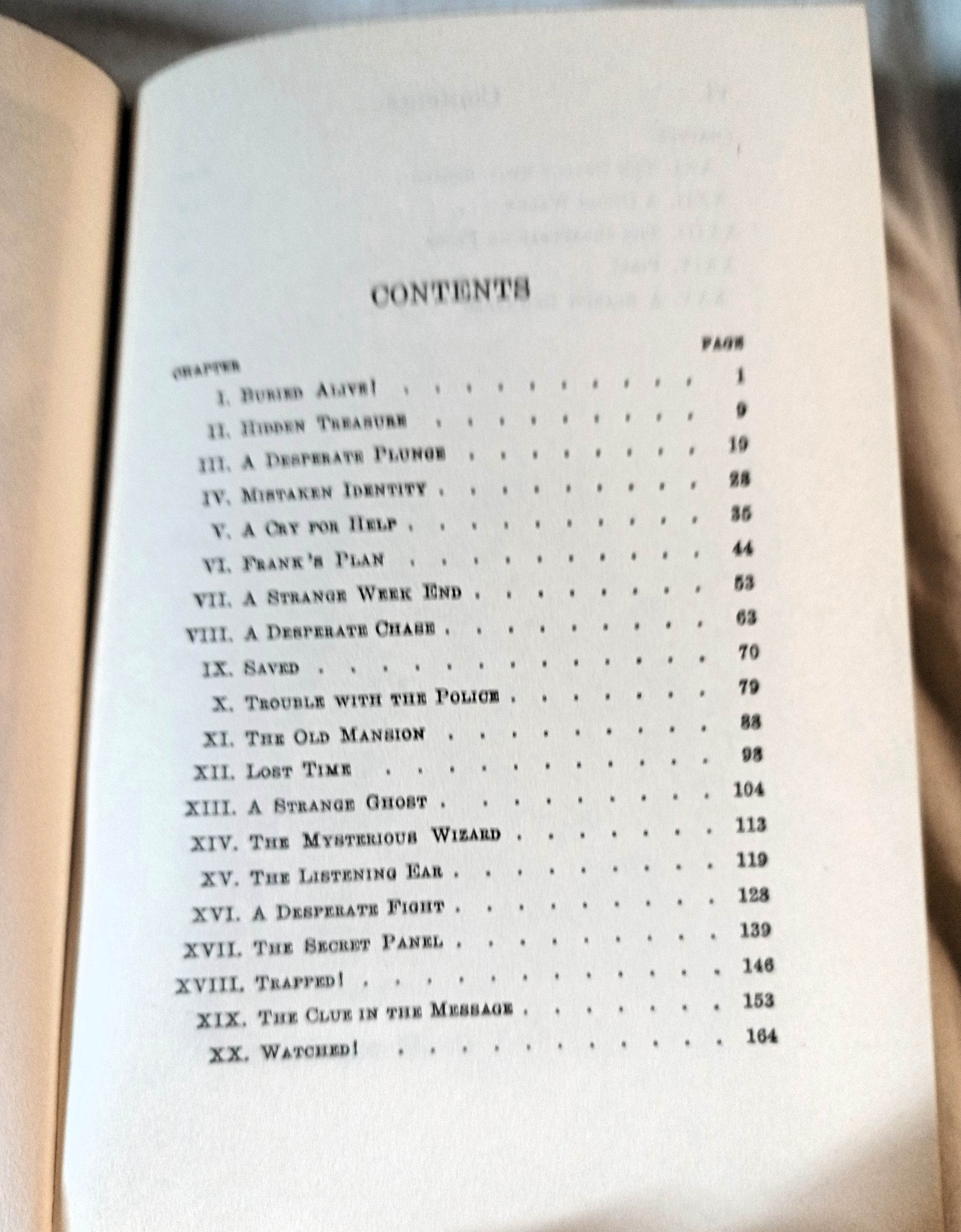 The Hardy Boys The Disappearing Floor Franklin W Dixon 1957 - TulipStuff