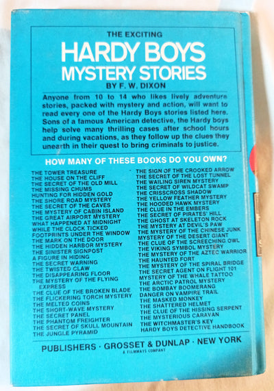 The Hardy Boys Mystery #56 The Jungle Pyramid Franklin W Dixon 1977 - TulipStuff
