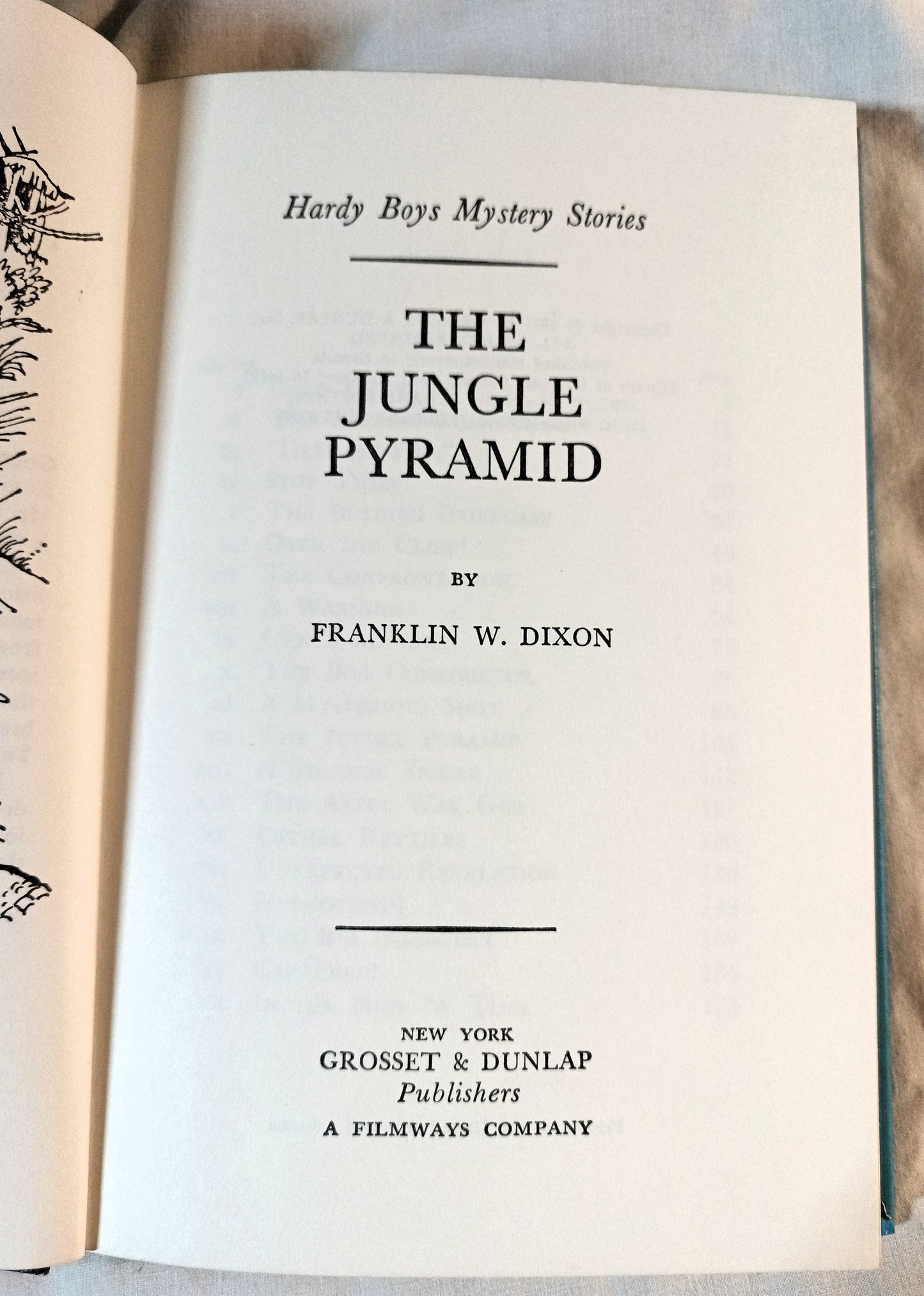 The Hardy Boys Mystery #56 The Jungle Pyramid Franklin W Dixon 1977 - TulipStuff