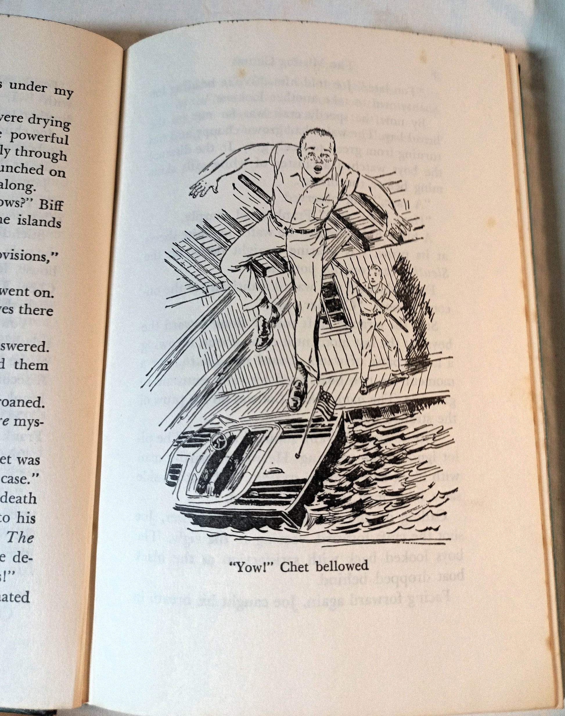 The Hardy Boys #4 The Missing Chums Franklin W Dixon 1972 - TulipStuff